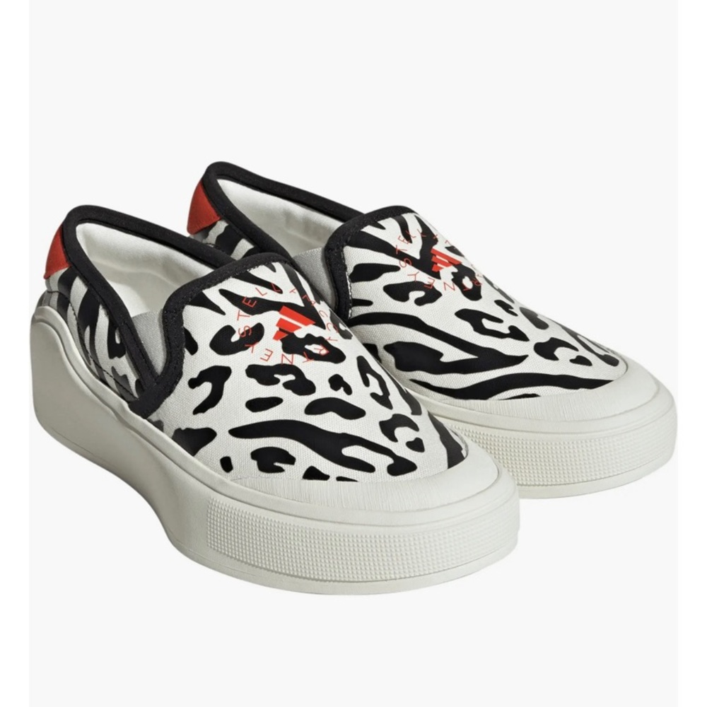 Adidas by STELLA MCCARTNEY Platform Court Slip on Sneakers